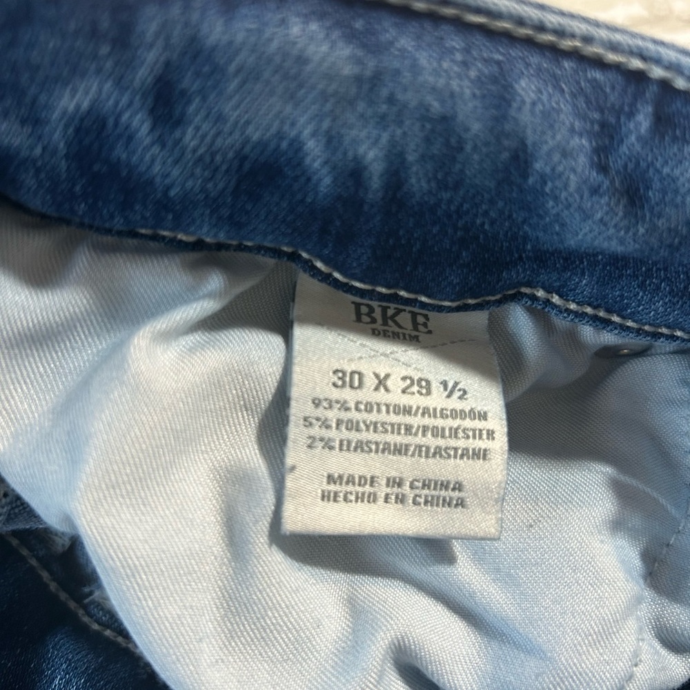 BKE Light Blue Boot Cut Jeans - Picture 5 of 7